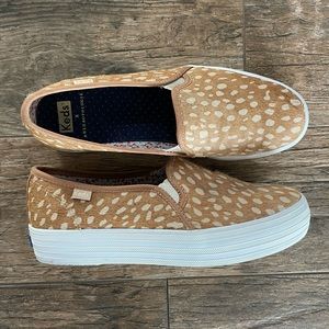 ANTHRO calf skin KEDS sneakers 7